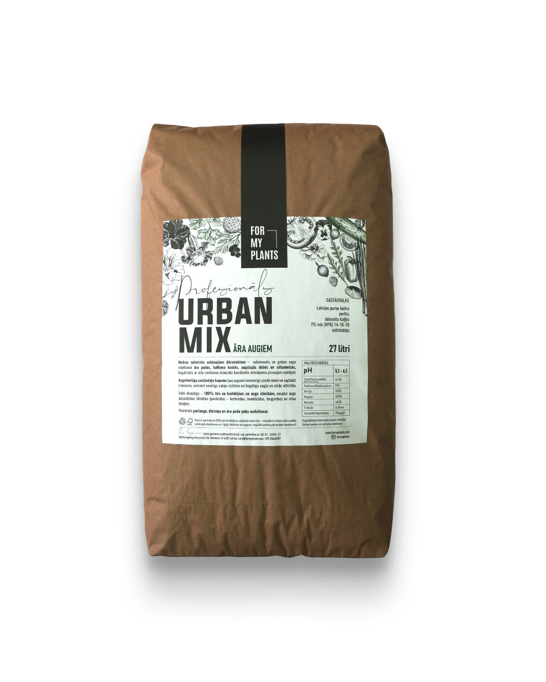 Urban Mix (27 liters) outdoor plants